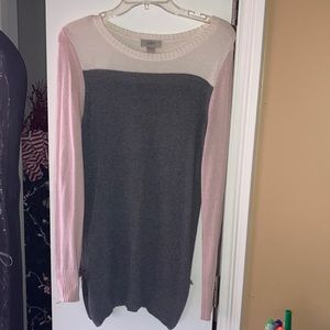 LOFT color block sweater